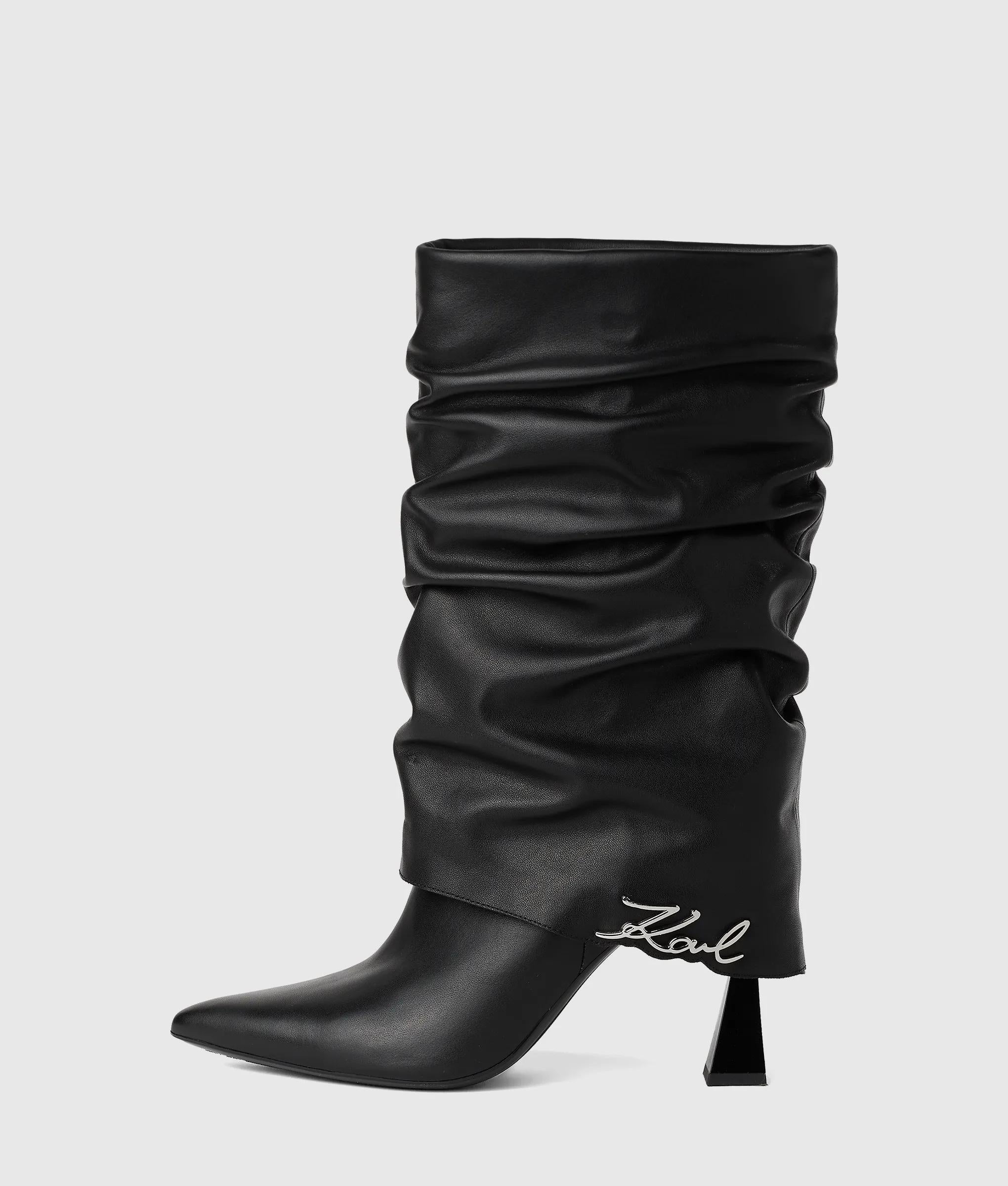 Debutante midi slouch boots