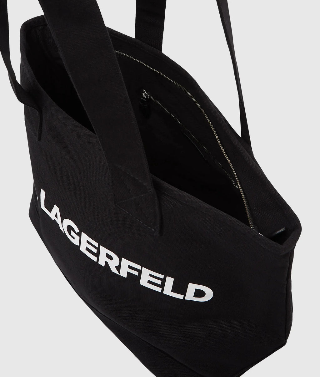 Extra large logo tote bag