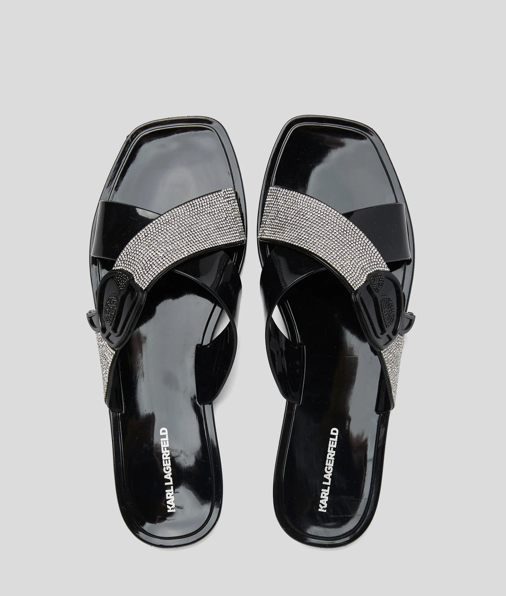 Ikon NFT Jelly rhinestone sandals