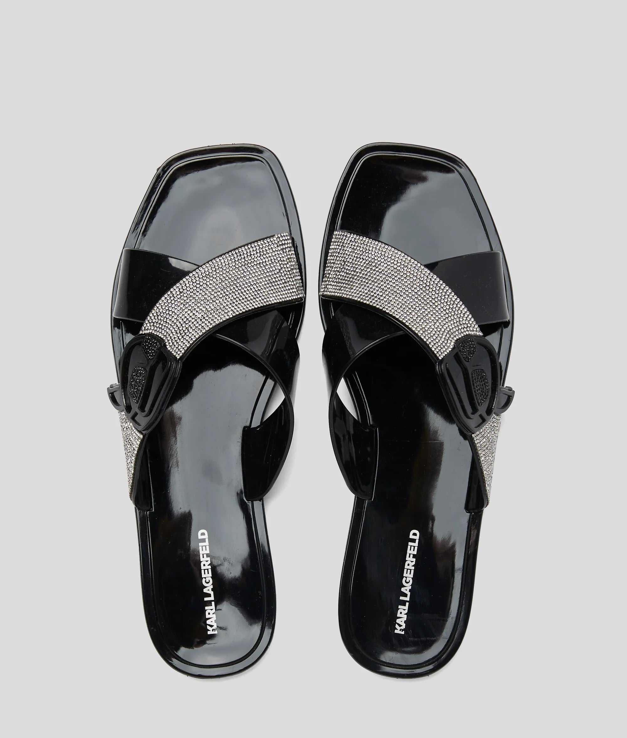 Ikon NFT Jelly rhinestone sandals