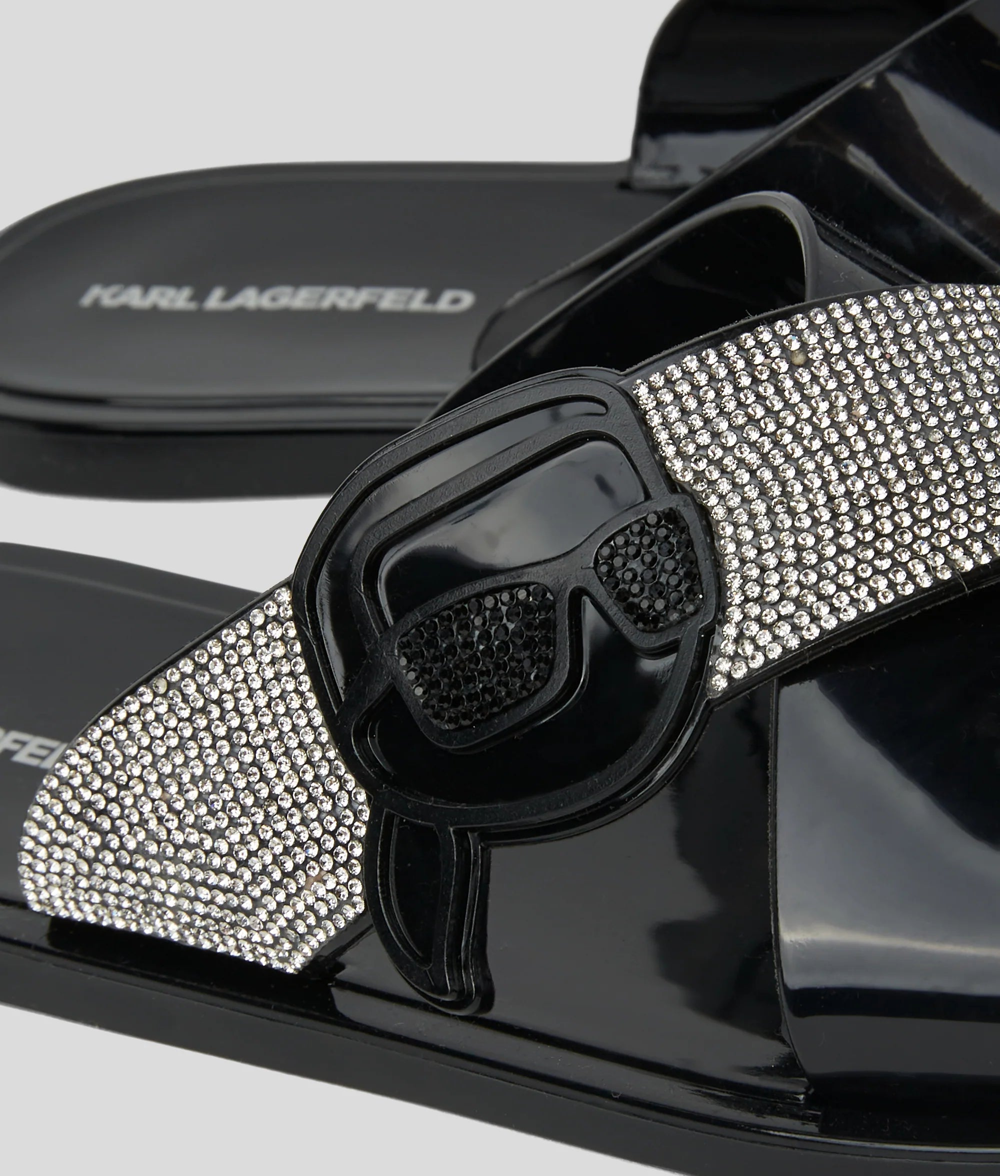 Ikon NFT Jelly rhinestone sandals