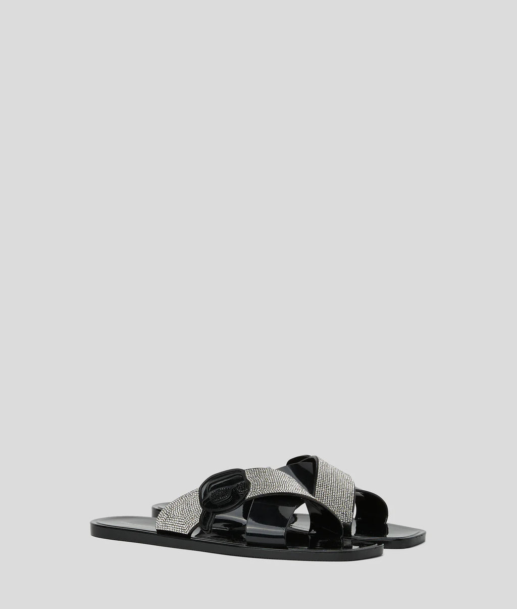 Ikon NFT Jelly rhinestone sandals