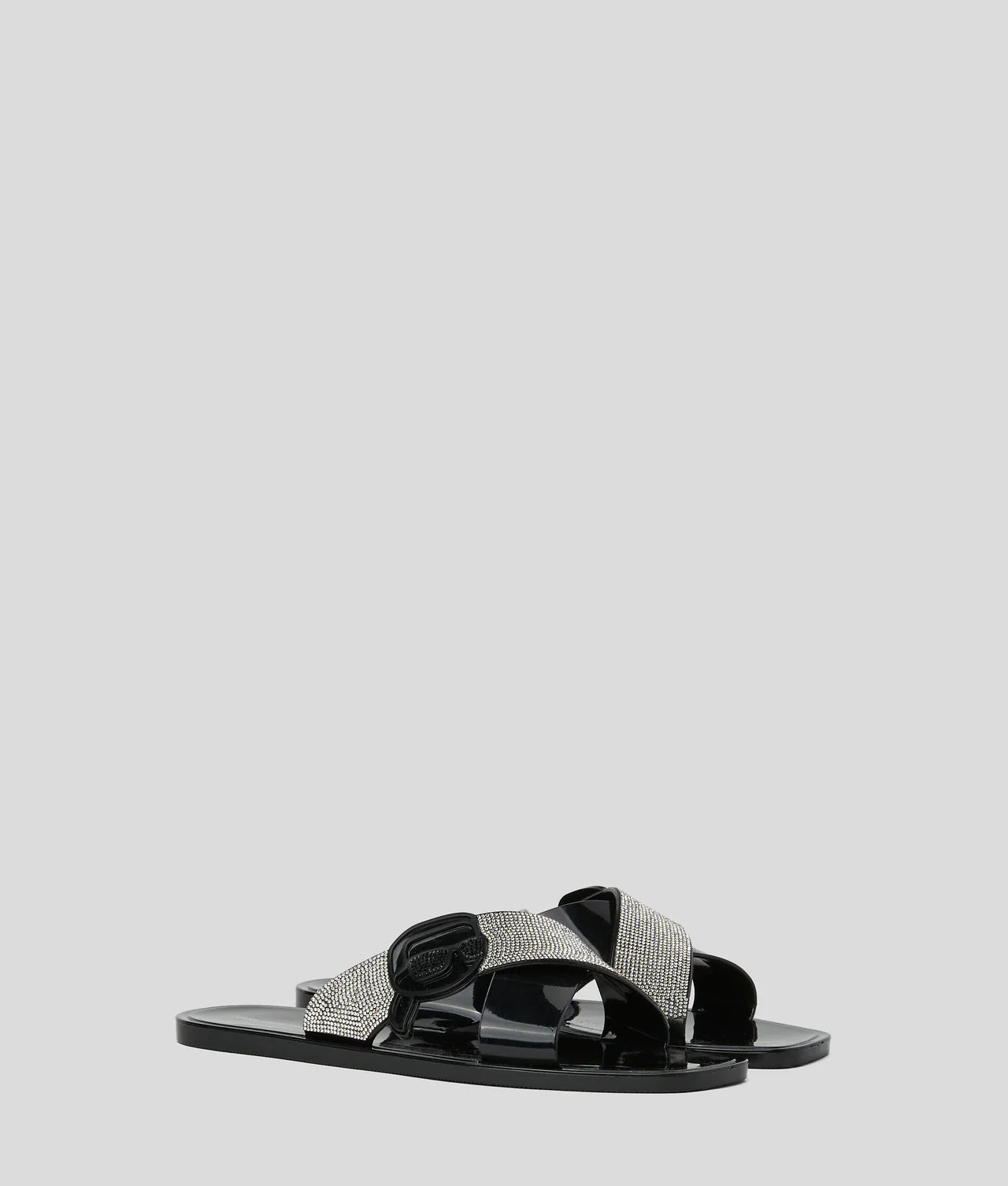 Ikon NFT Jelly rhinestone sandals
