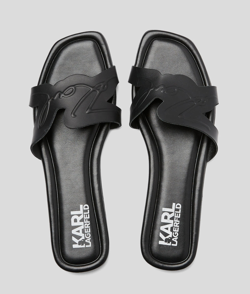 Brio signature cut-out sandals