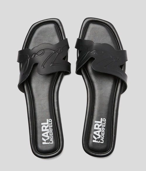 Brio signature cut-out sandals