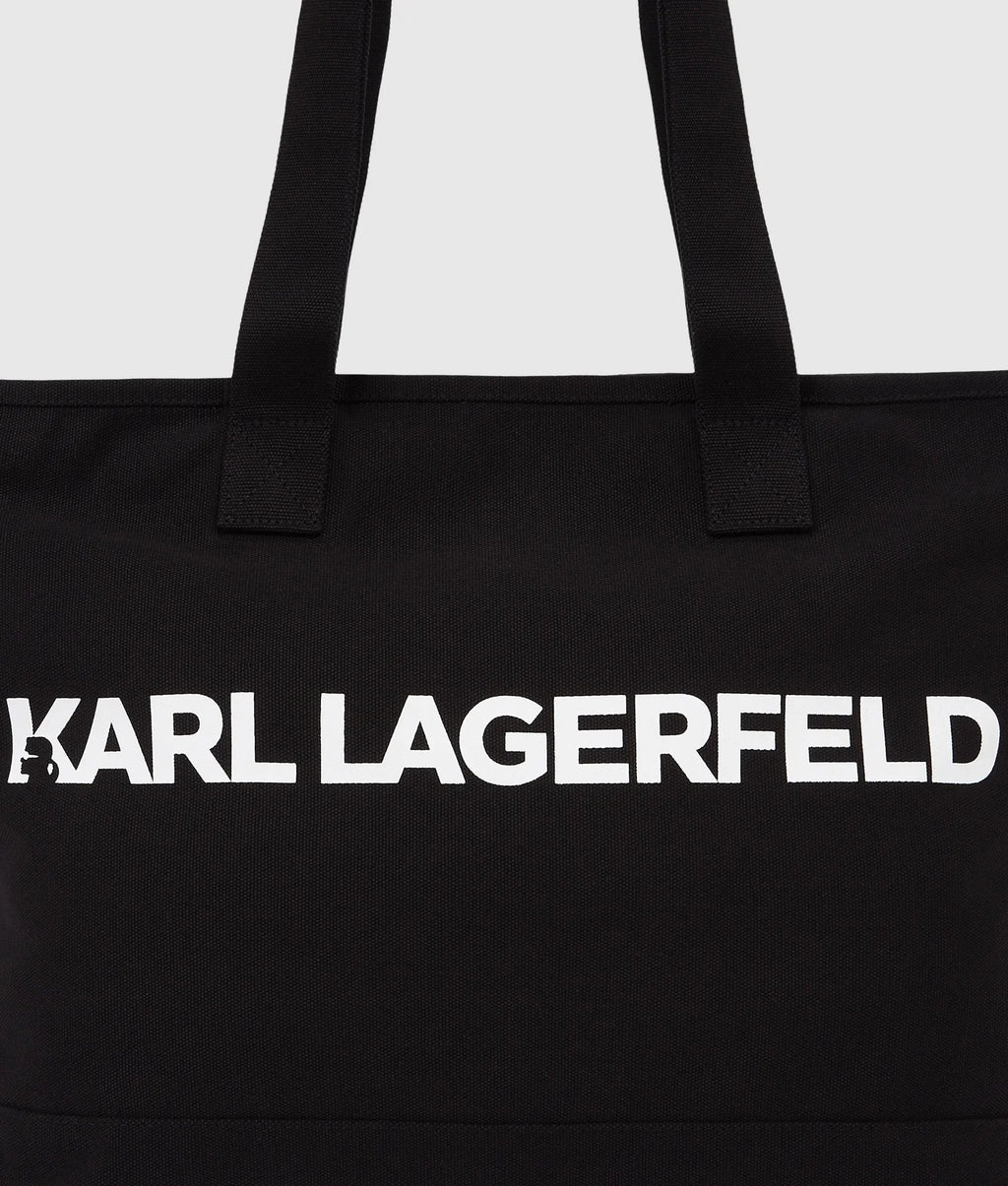 Extra large logo tote bag