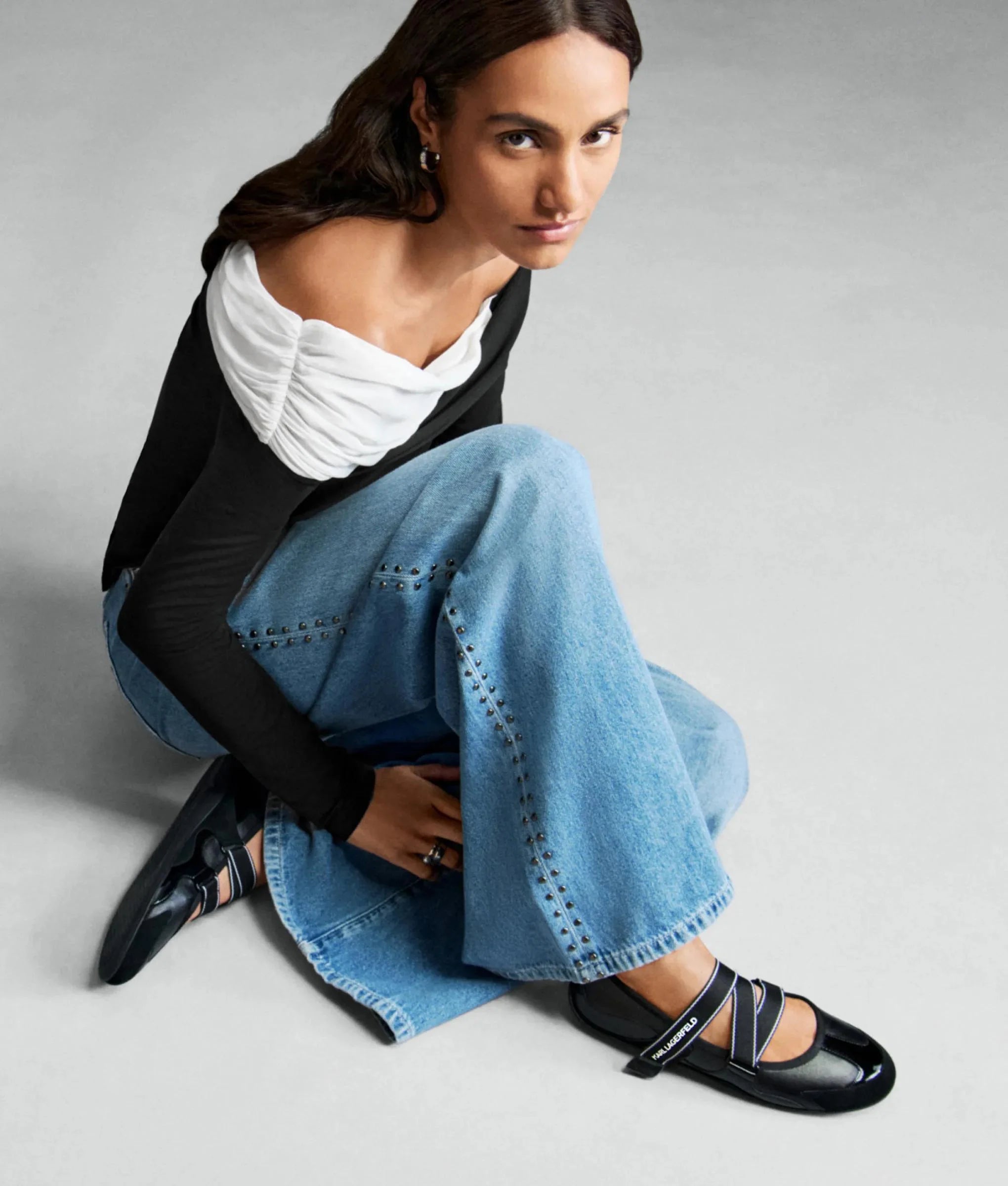 Altia Kross strap flats
