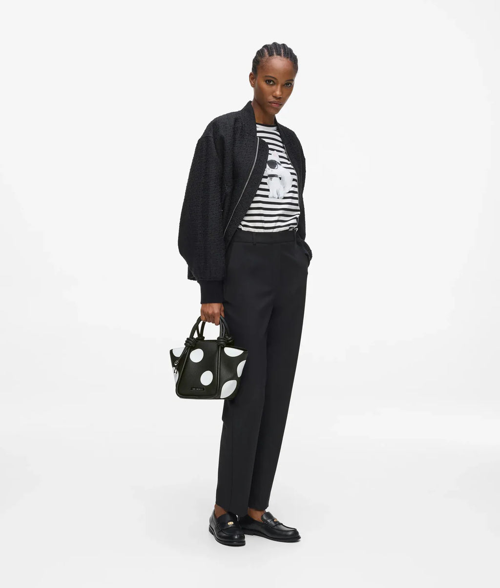 Ikon Pebble polka dot tote bag