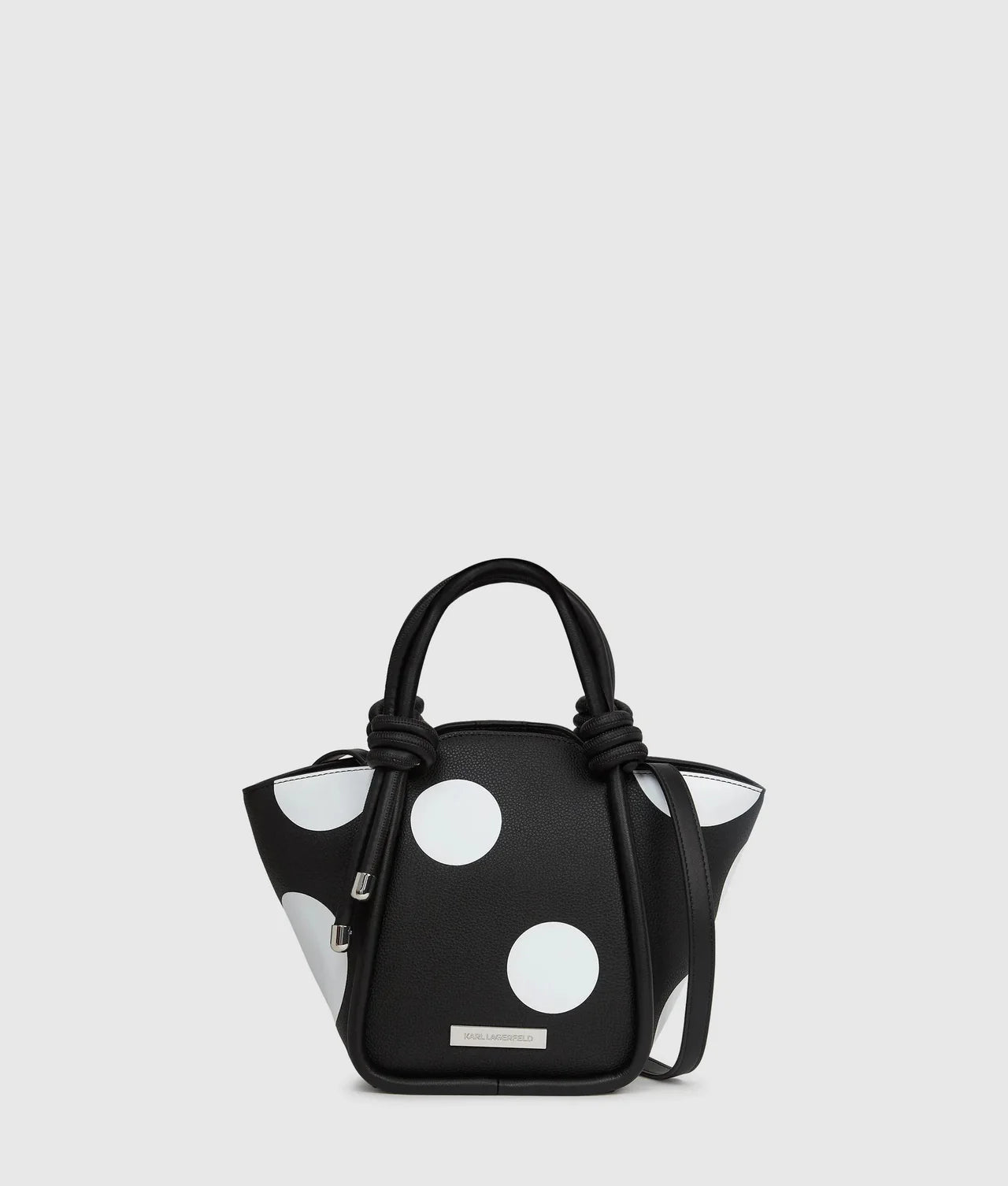 Ikon Pebble polka dot tote bag