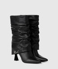Debutante midi slouch boots