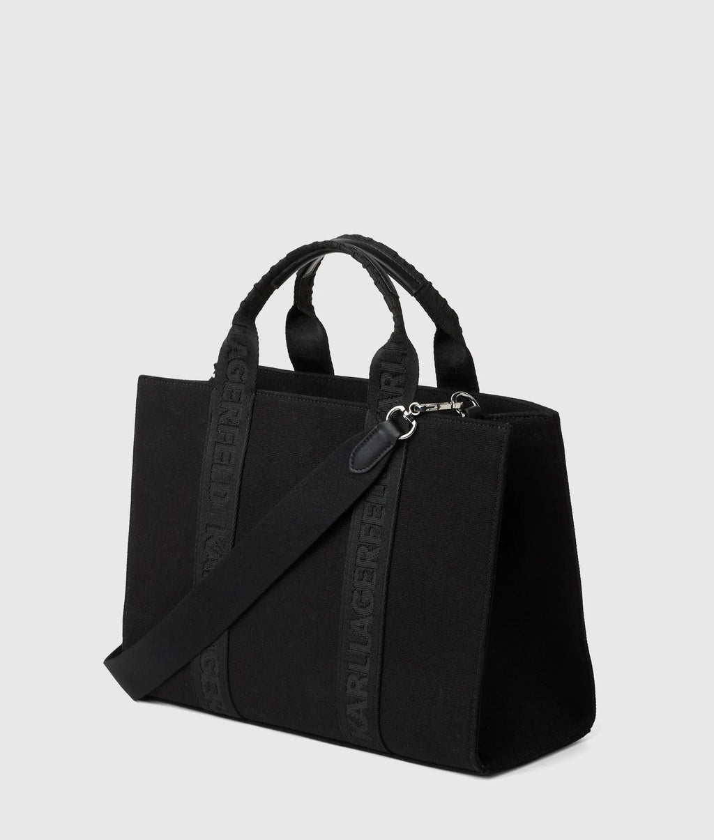 Ikon pin square tote bag